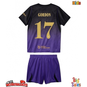 Barcelona Anthony Gordon #17 Replica Away Stadium Kit for Kids 2026-27 Short Sleeve (+ pants)